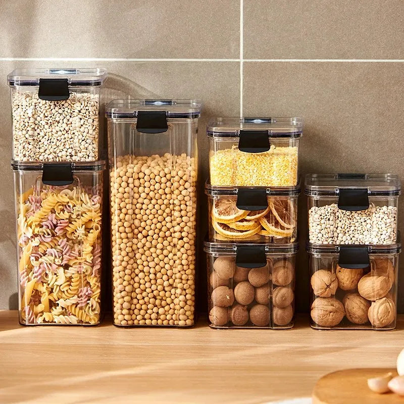 Transparent Food Storage Containers
