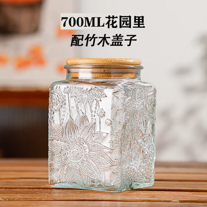 Pattern Glass Container