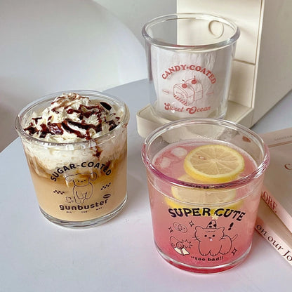 Transparent Glass Cup Summer Cold