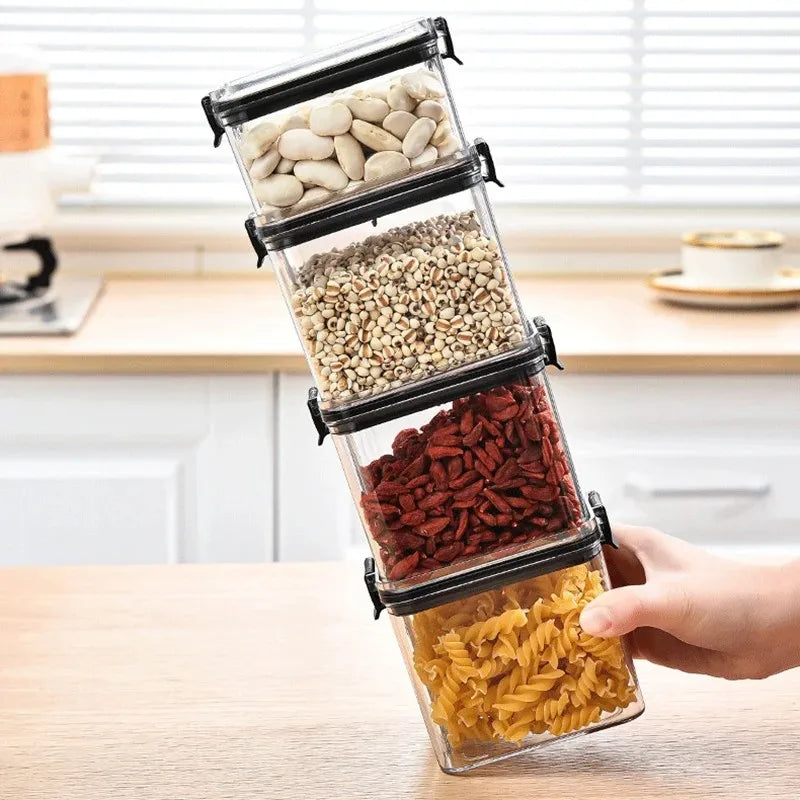 Transparent Food Storage Containers