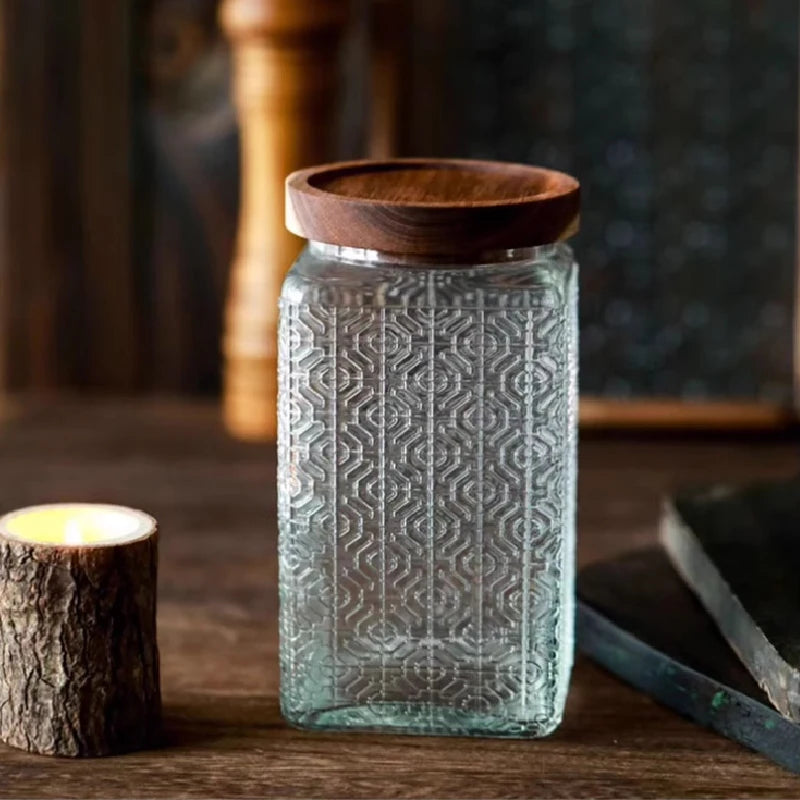 Pattern Glass Container