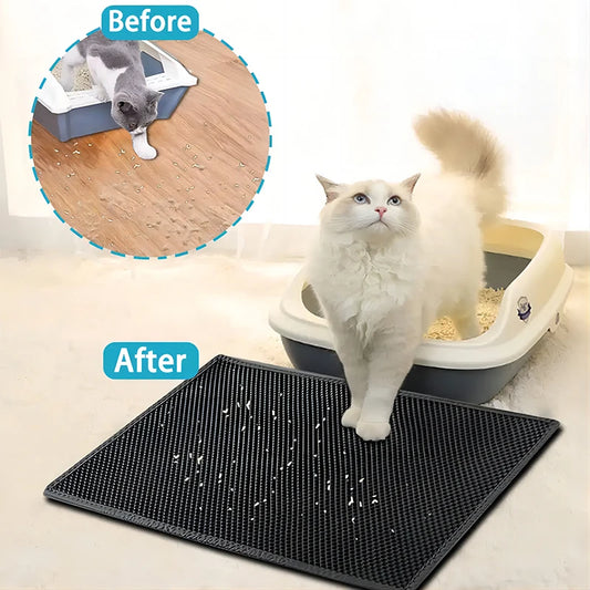 Double Layer Cat Litter Pad