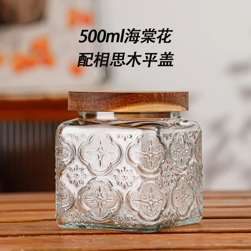 Pattern Glass Container