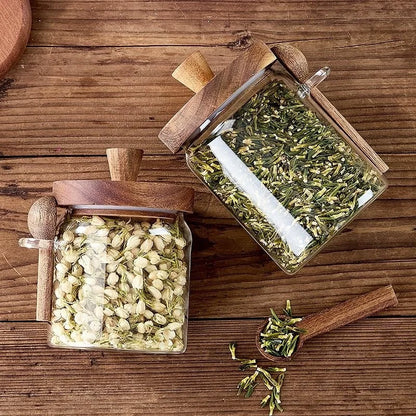 Coffee Bean Storage Glass