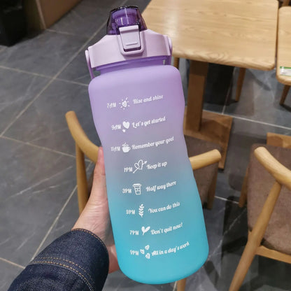 Motivational Hydration Water Bottle