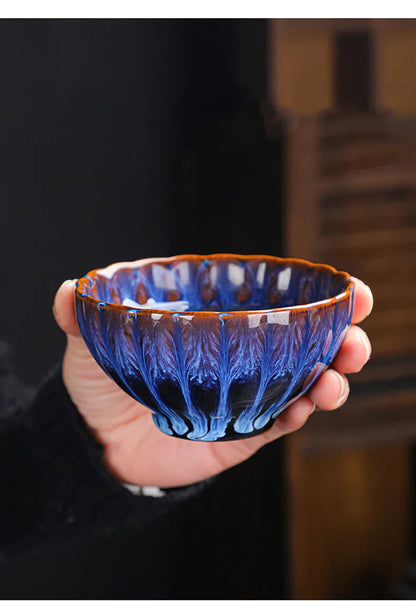 Ceramic Inlay Tea Cup