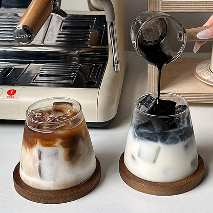 Transparent Cold Glass Cup