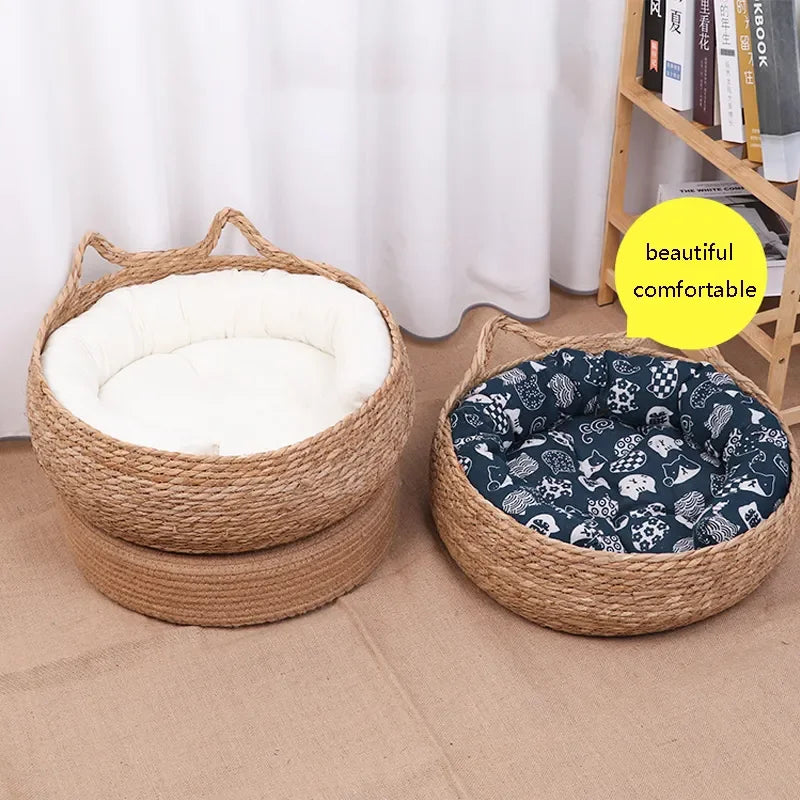 Handmade Vine Woven Pet Nest