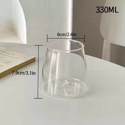Transparent Cold Glass Cup