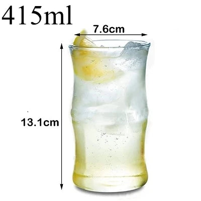 Mediterranean Ripple Glass Cup