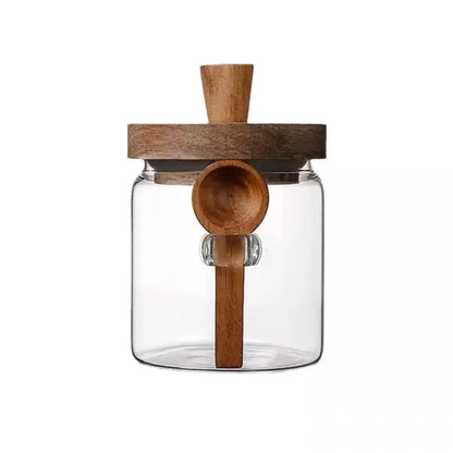 Coffee Bean Storage Glass