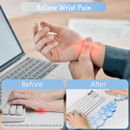 Cloud Wrist Rest for Keyboard and Mouse