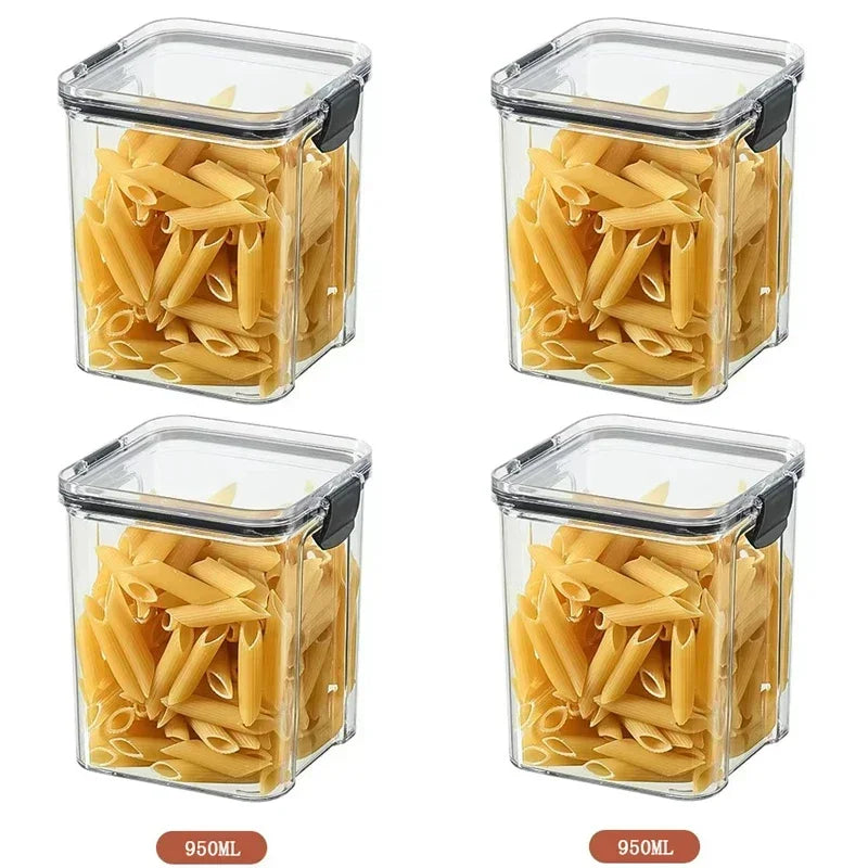 Kitchen Stackable Sealed Storage Containers