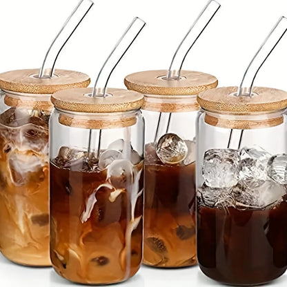 Glass Reusable Drinking Cups
