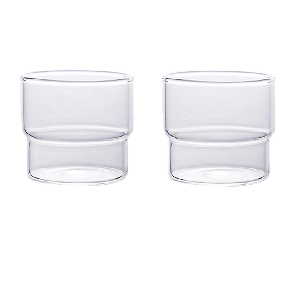 Double-layer Old-fashioned Water Cup