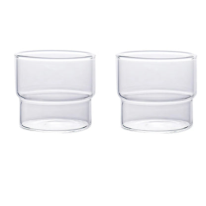Double-layer Old-fashioned Water Cup