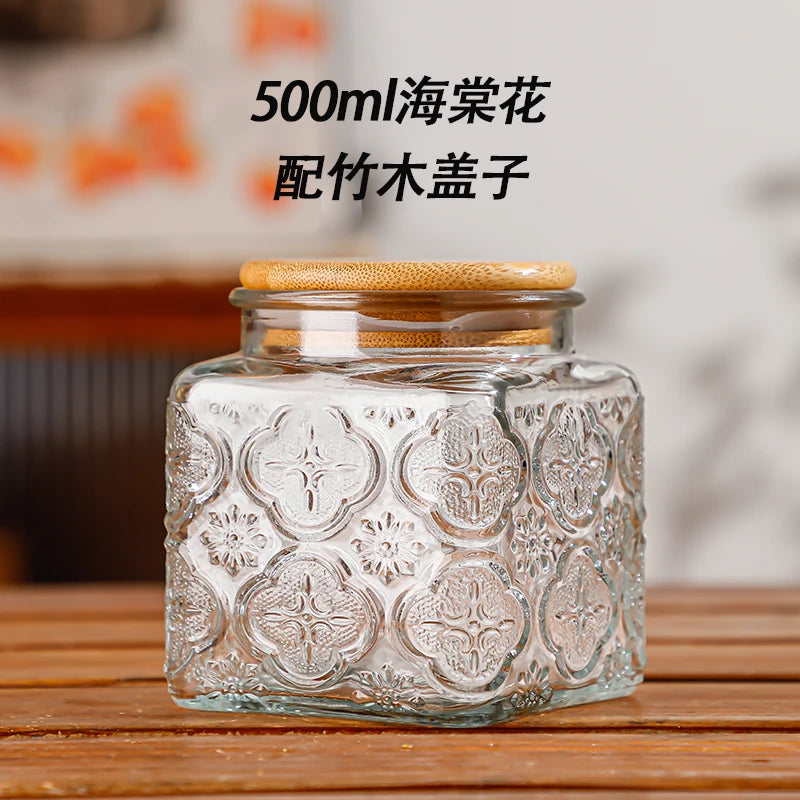 Pattern Glass Container