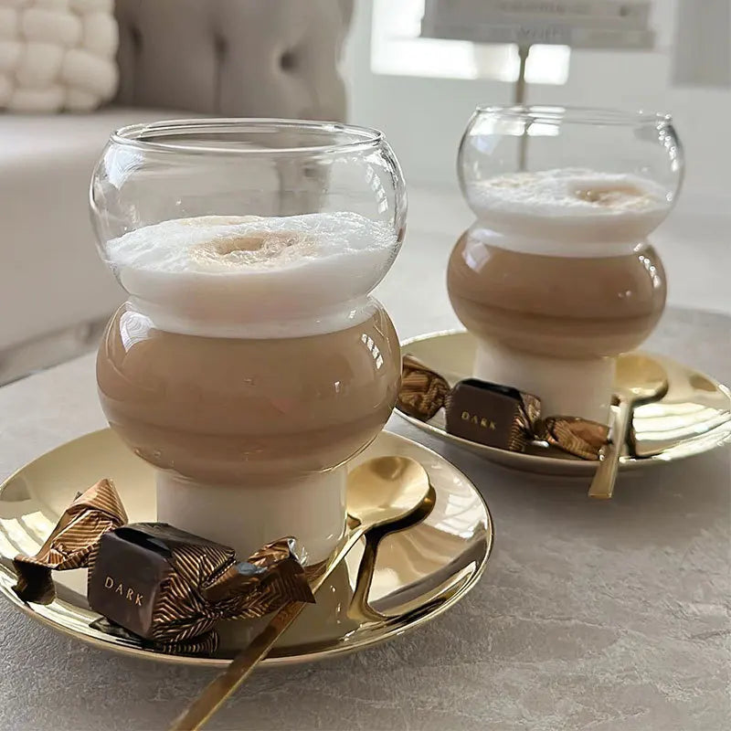 Latte Bubble Ball Cups