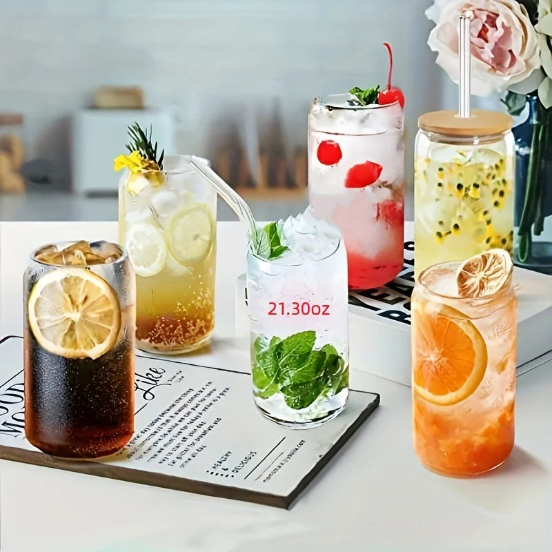 Glass Reusable Drinking Cups