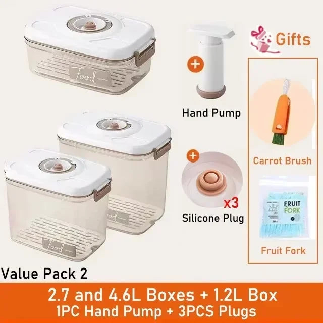 Vacuum Food Storage Box Fresh-Keeping