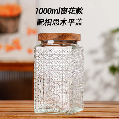 Pattern Glass Container