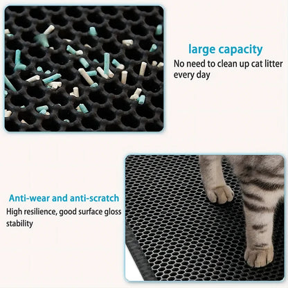 Double Layer Cat Litter Pad