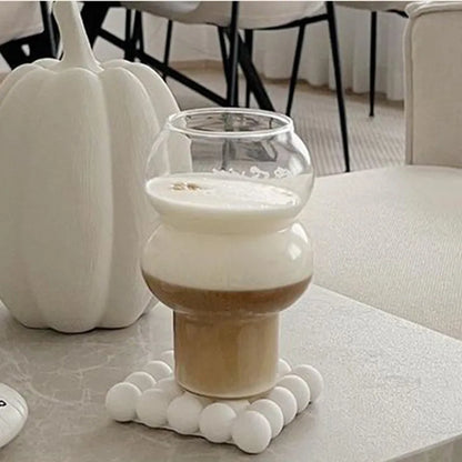 Latte Bubble Ball Cups