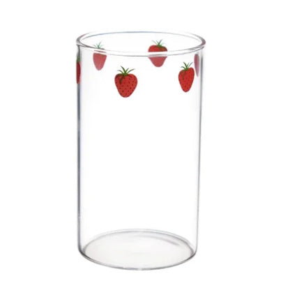 Strawberry Glass Cups
