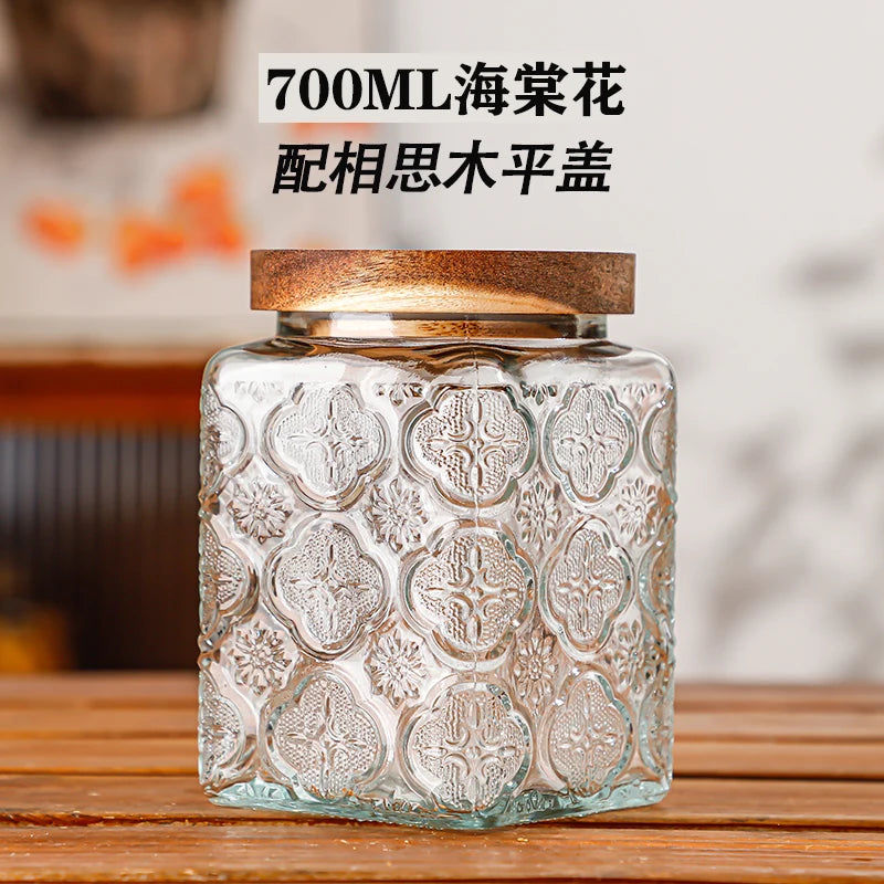 Pattern Glass Container