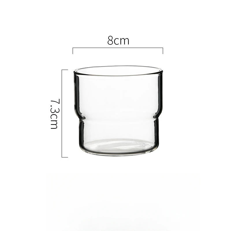 Double-layer Old-fashioned Water Cup