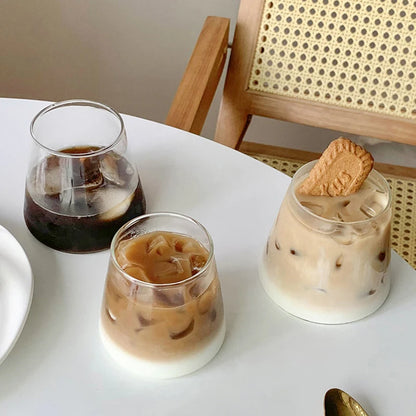Transparent Cold Glass Cup