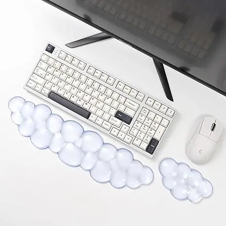 Cloud Wrist Rest for Keyboard and Mouse