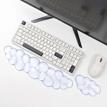 Cloud Wrist Rest for Keyboard and Mouse