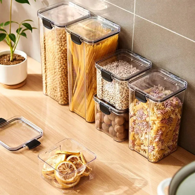 Transparent Food Storage Containers