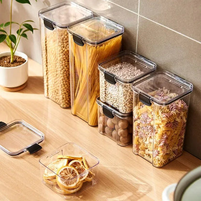 Transparent Food Storage Containers