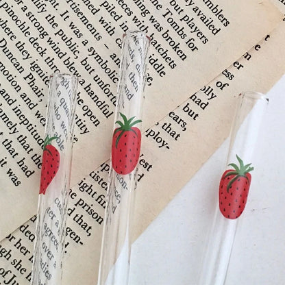 Strawberry Glass Cups