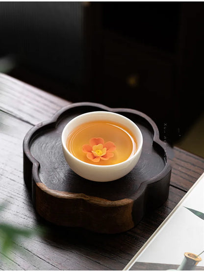 Mutton Fat Jade White Porcelain Teacup