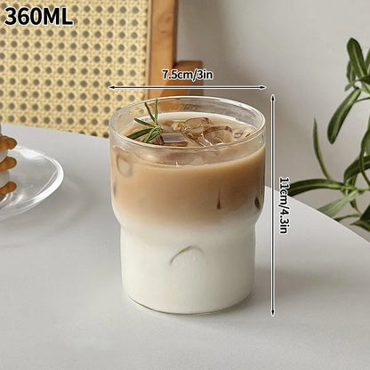 Transparent Cold Glass Cup