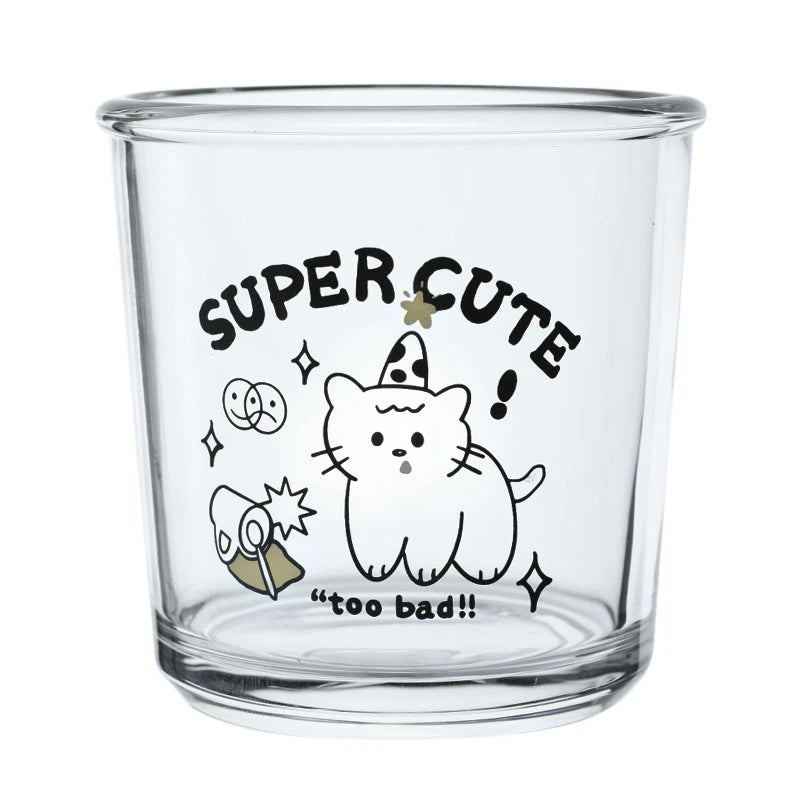 Transparent Glass Cup Summer Cold