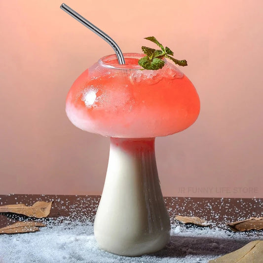 Mushroom Glass Cup